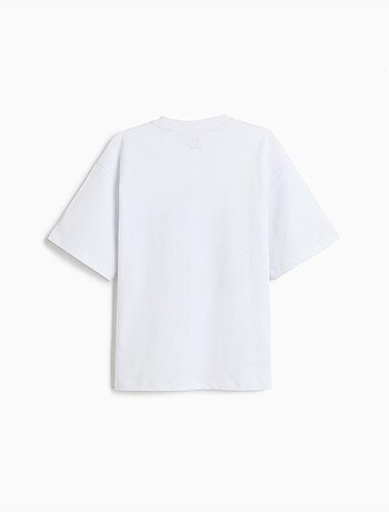 Camiseta estampada 'loose fit', mo fashion