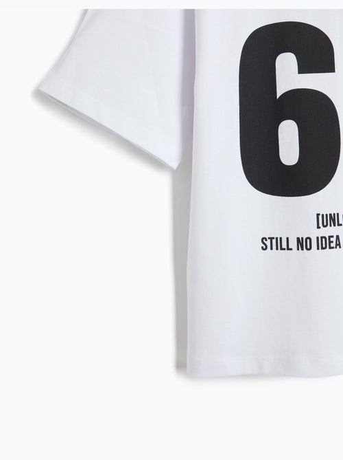 Camiseta estampada 'loose fit', mo fashion - Kiabi
