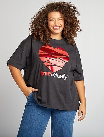 Camiseta estampada 'Love Actually'