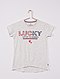     Camiseta estampada 'Lucky' con relieve vista 1

