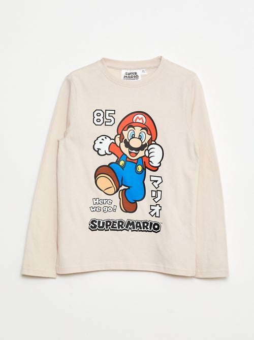 Camiseta estampada 'Mario' - Kiabi