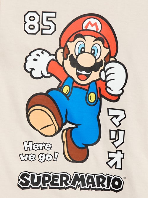 Camiseta estampada 'Mario' - Kiabi