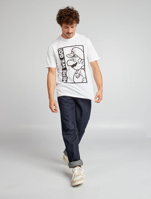 Camiseta estampada 'Mario' - Kiabi