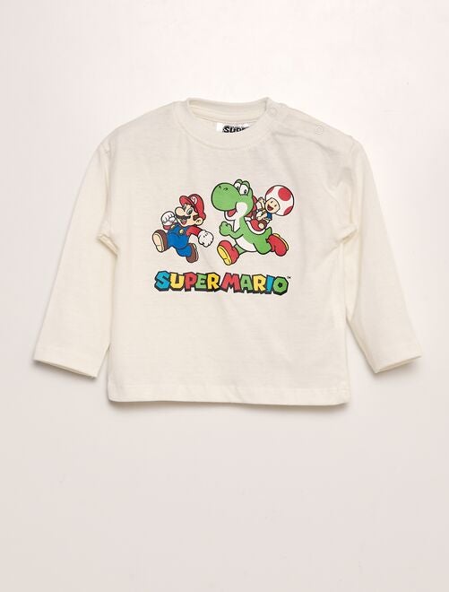 Camiseta estampada 'Mario' - Kiabi