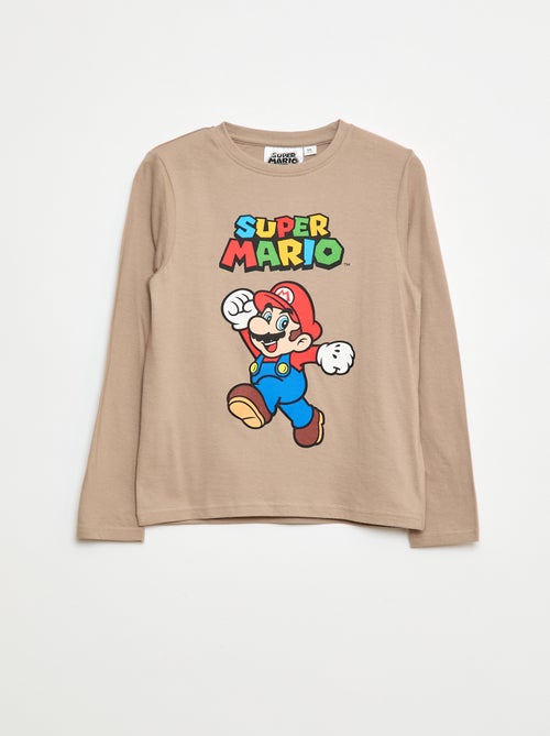 Camiseta estampada 'Mario' - Kiabi