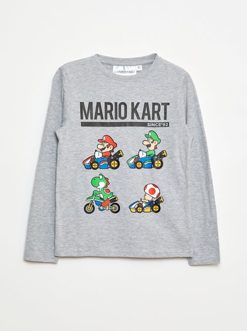 Camiseta estampada 'Mario' - Kiabi