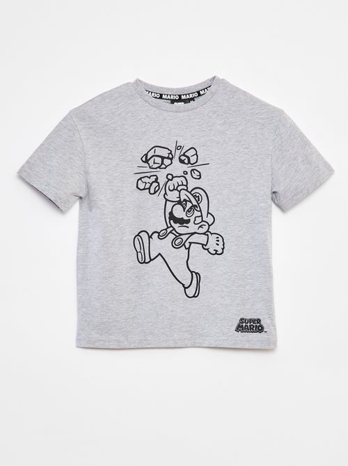 Camiseta estampada 'Mario' - Kiabi