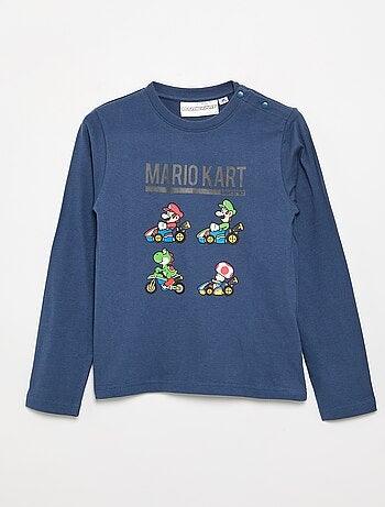 Camiseta estampada 'Mario Kart' - colección fácil de poner