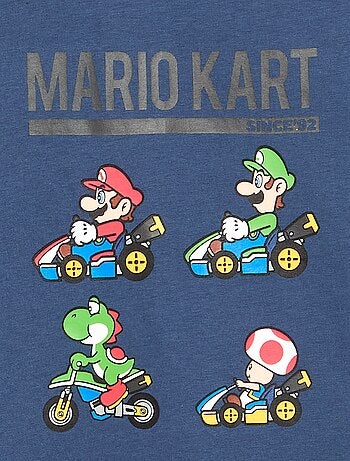 Camiseta estampada 'Mario Kart' - colección fácil de poner