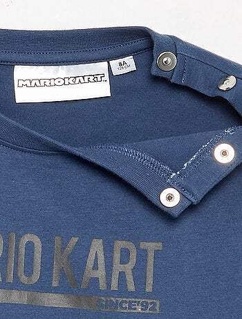 Camiseta estampada 'Mario Kart' - colección fácil de poner