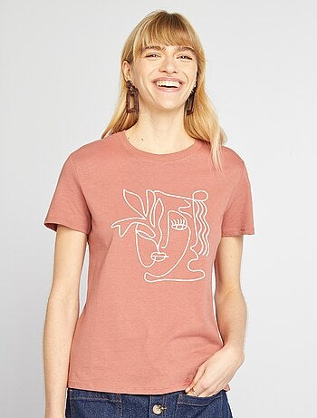 Camiseta estampada