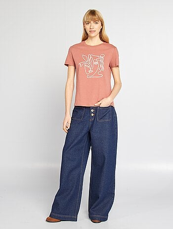 Camiseta estampada