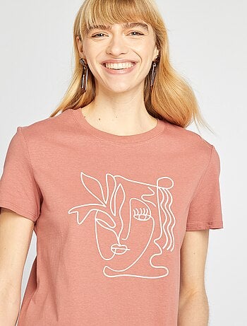 Camiseta estampada