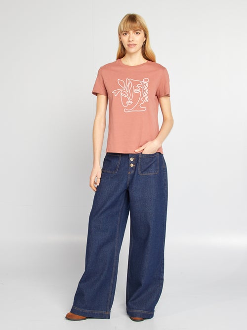 Camiseta estampada - Kiabi