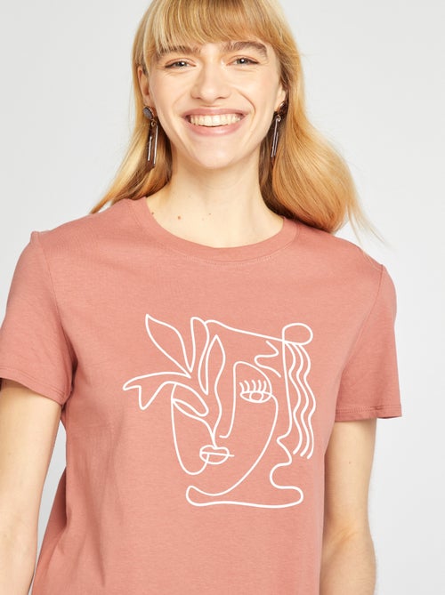 Camiseta estampada - Kiabi