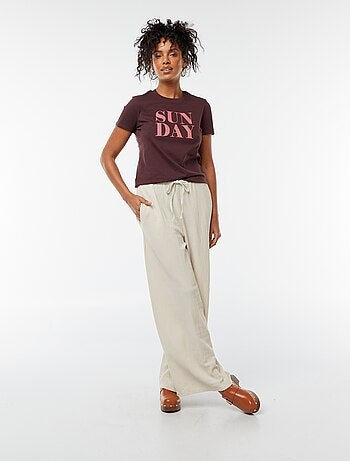 Camiseta estampada