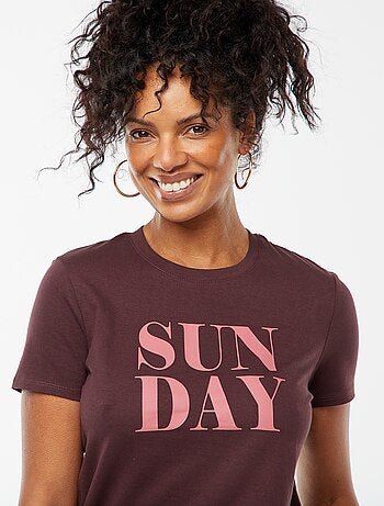Camiseta estampada