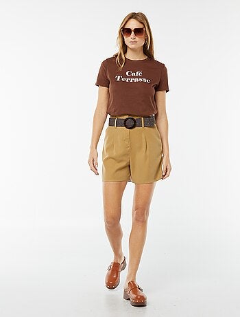 Camiseta estampada