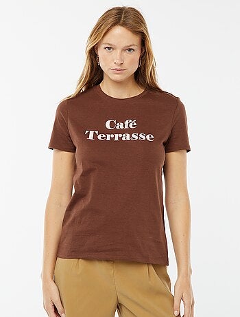 Camiseta estampada