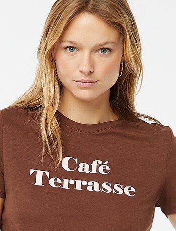Camiseta estampada