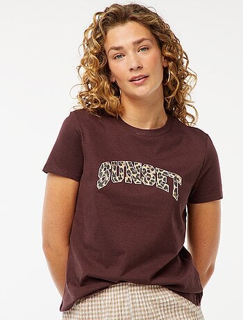 Camiseta estampada