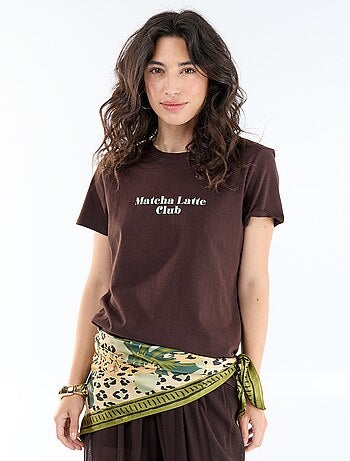 Camiseta estampada
