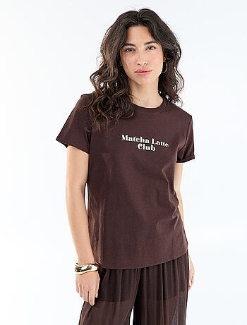 Camiseta estampada
