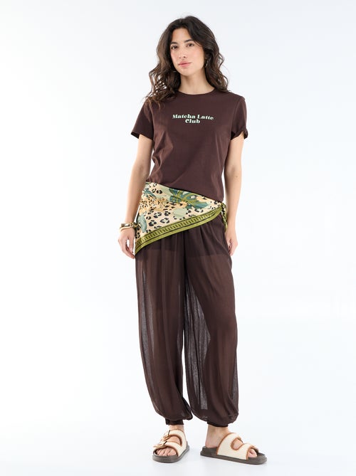 Camiseta estampada - Kiabi
