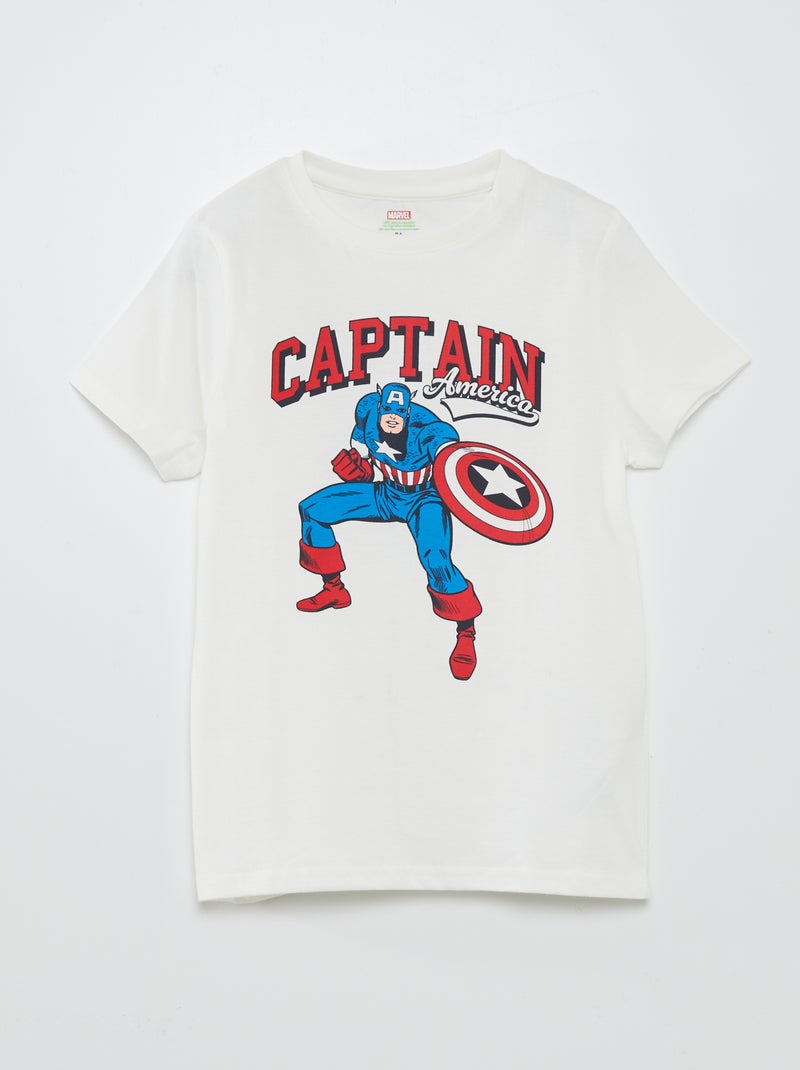 Camiseta estampada 'Marvel' BEIGE - Kiabi