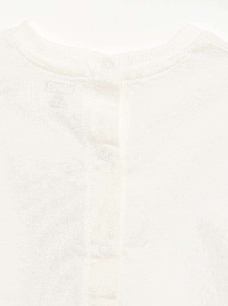 Camiseta estampada 'Marvel' Blanco - Kiabi