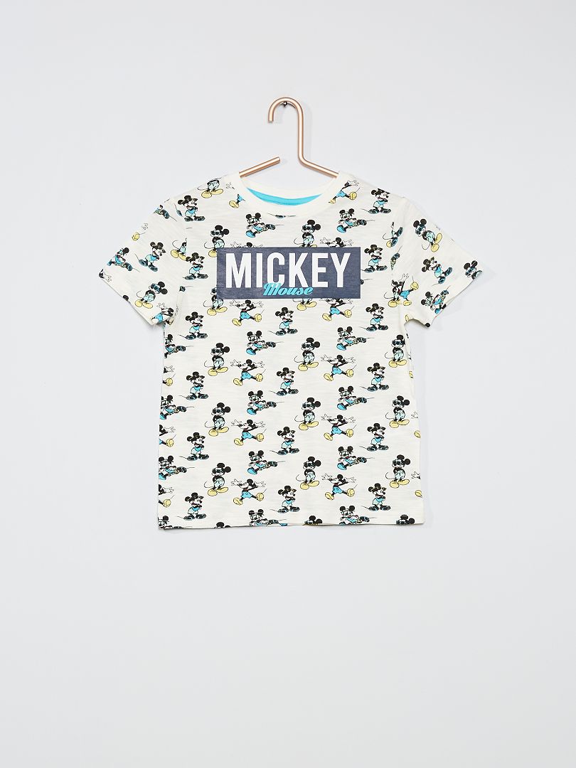 Camiseta estampada 'Mickey' BLANCO - Kiabi