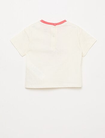 Camiseta estampada 'Mickey' de manga corta