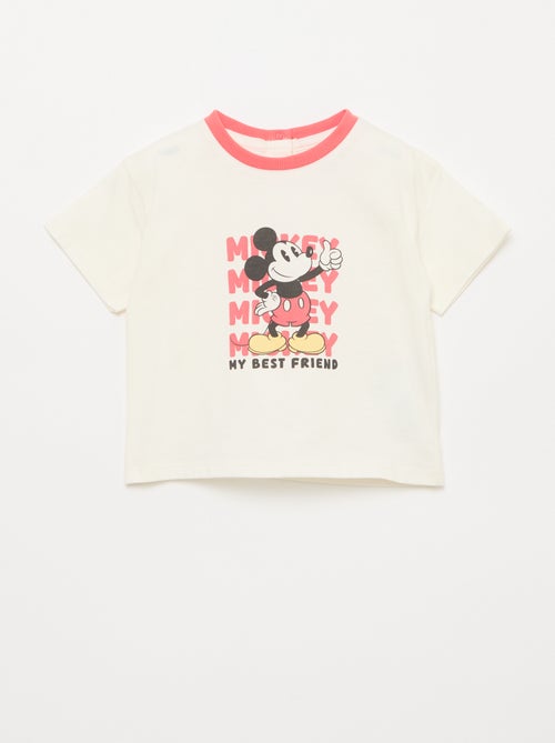 Camiseta estampada 'Mickey' de manga corta - Kiabi