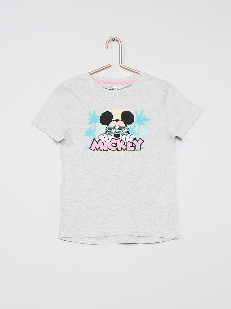 Camiseta estampada 'Mickey' GRIS - Kiabi