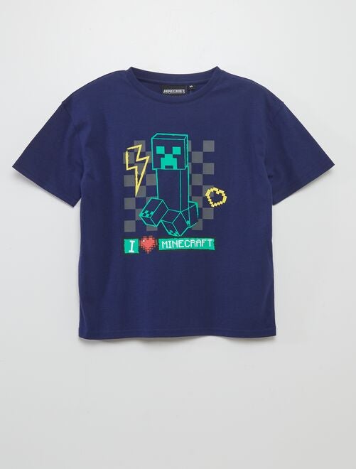 Camiseta estampada 'Minecraft' - Kiabi