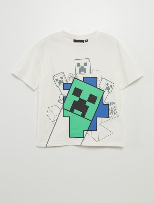 Camiseta estampada 'Minecraft' - Kiabi