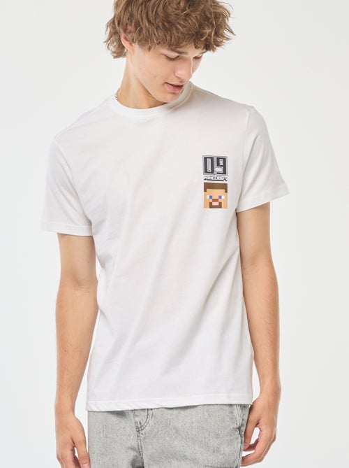 Camiseta estampada 'Minecraft' - Kiabi