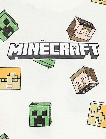 Camiseta estampada 'Minecraft'
