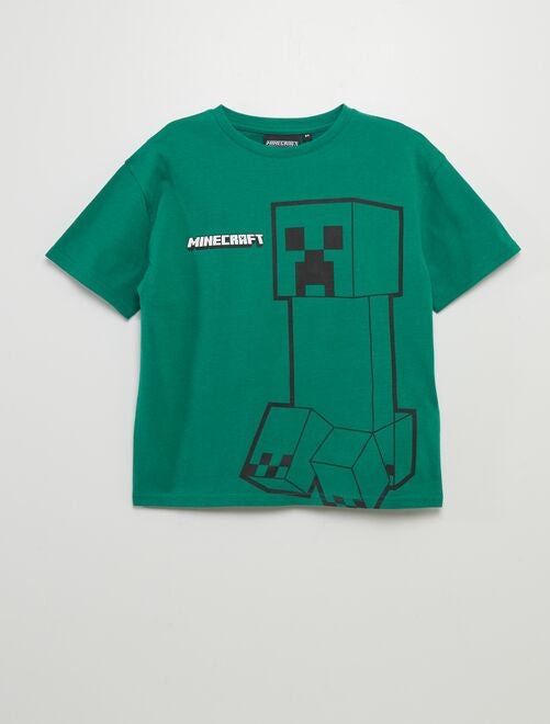 Camiseta estampada 'Minecraft' - Kiabi