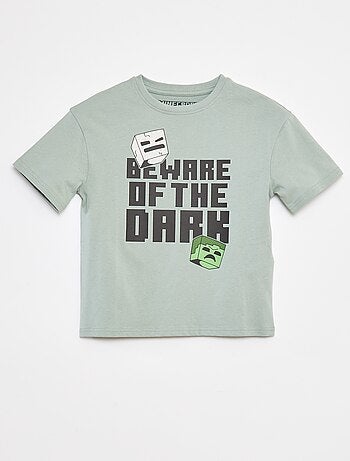 Camiseta estampada 'Minecraft'