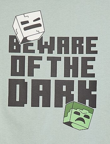Camiseta estampada 'Minecraft'