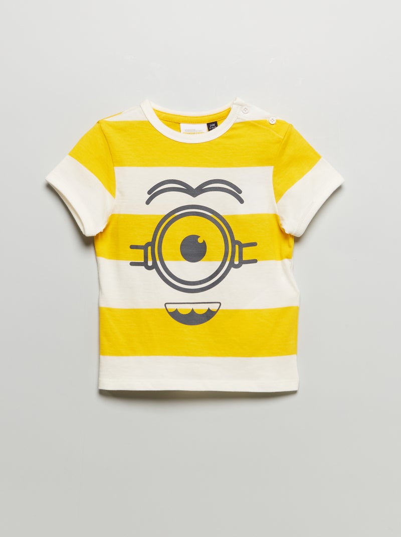 Camiseta estampada 'Minions' BLANCO - Kiabi