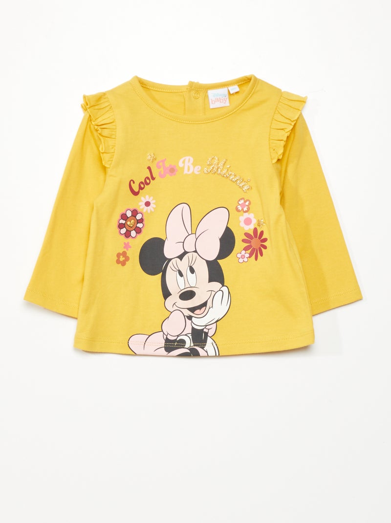 Camiseta estampada 'Minnie' AMARILLO - Kiabi
