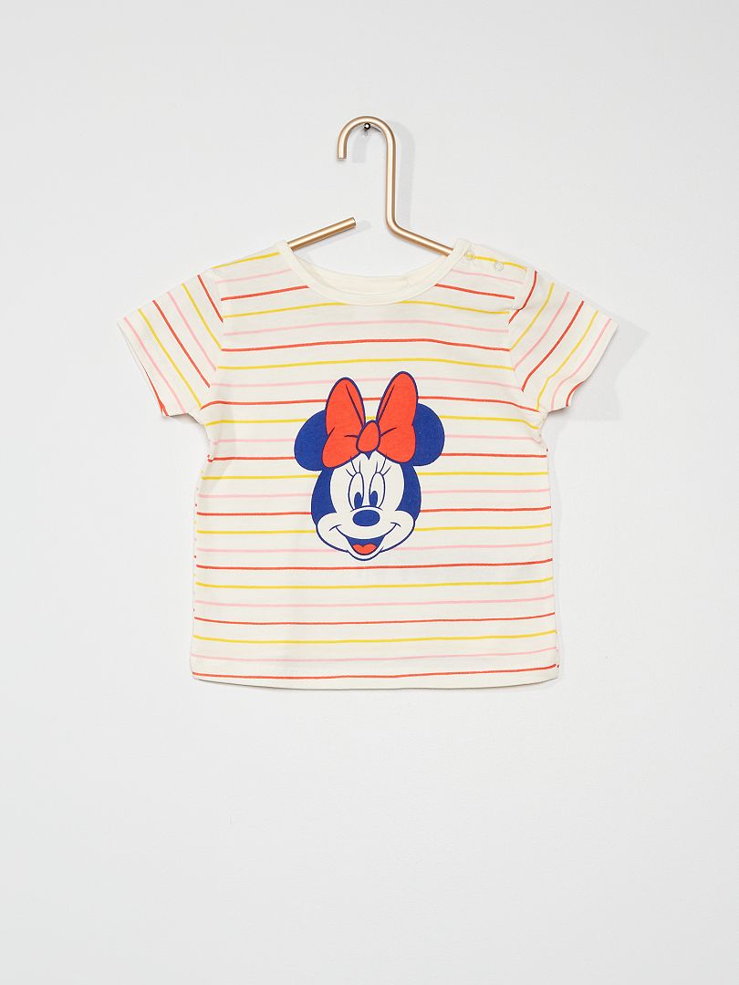 Camiseta estampada 'Minnie' crudo - Kiabi