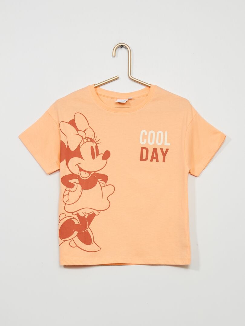 Camiseta estampada 'Minnie' 'Disney' NARANJA - Kiabi