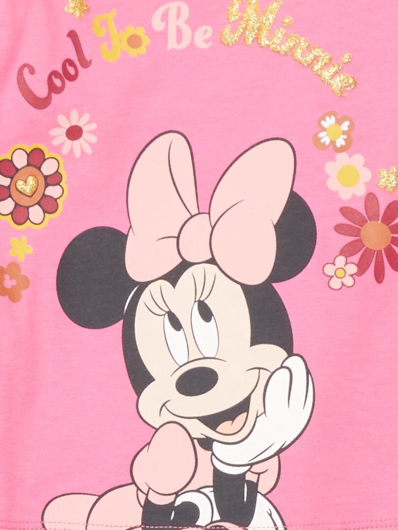 Camiseta estampada 'Minnie' ROSA - Kiabi
