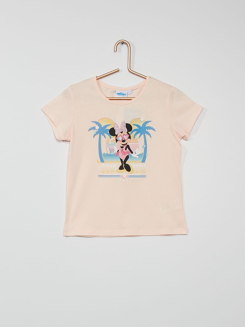 Camiseta estampada 'Minnie' ROSA - Kiabi