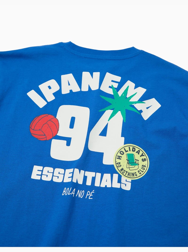 Camiseta estampada, MO Fashion Azul - Kiabi