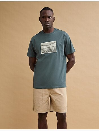 Camiseta estampada, MO Fashion