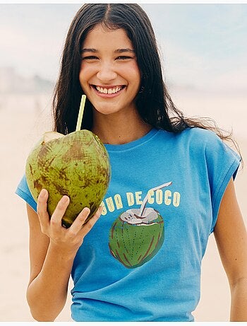 Camiseta estampada, MO Fashion